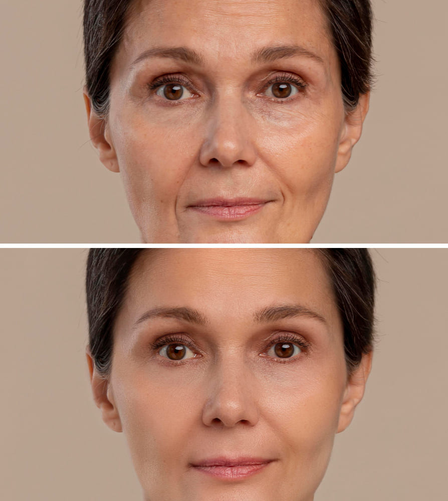 Botox Treatment before after1